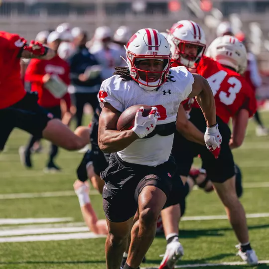 Wisconsin football spring practice 2026