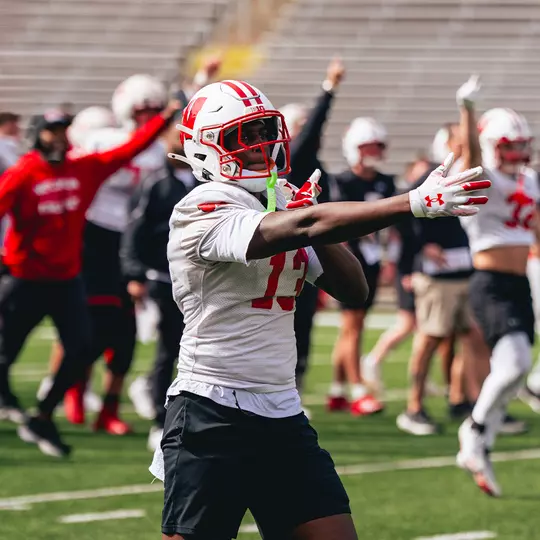 Wisconsin football spring practice 2026