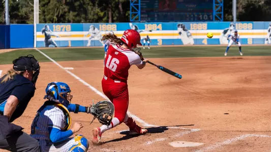 Hannah Conger hits the second HR of her career.