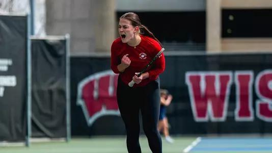 Maria Sholokhova celebrates