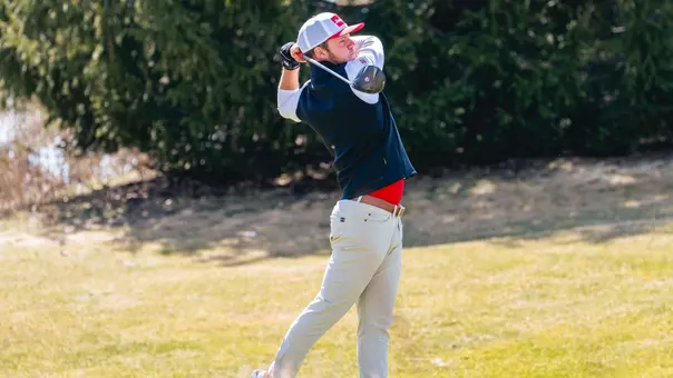 Jacob Beckman tees off at Monday qualifiers