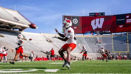 Keyshawn Tabuteau Practice Action