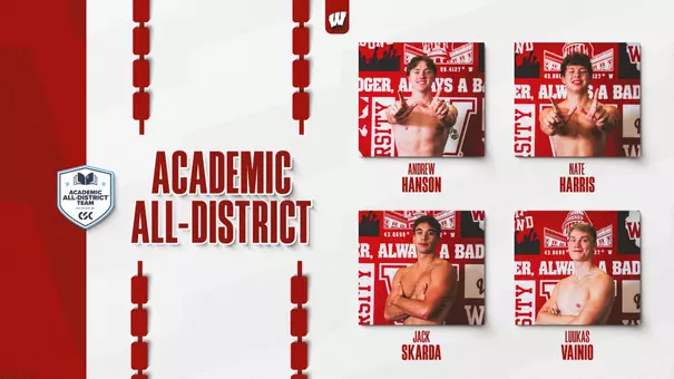 Men's Swim CSC Academic All-District