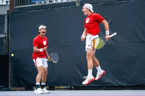 Wisconsin's NCAA Tournament First Round match versus Samford