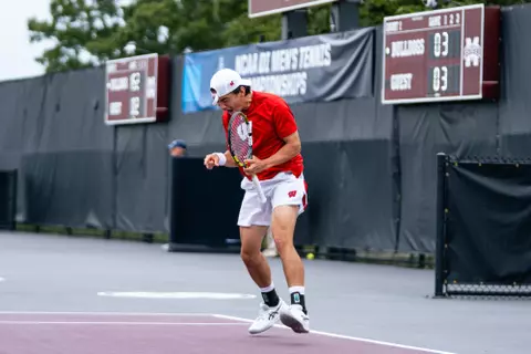 Wisconsin's NCAA Tournament First Round match versus Samford