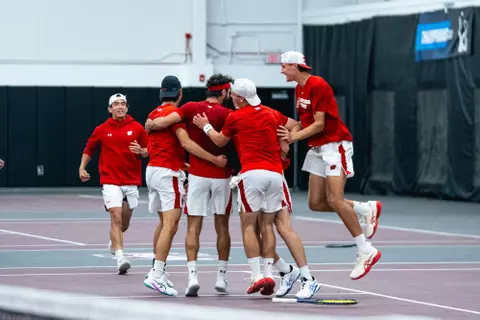 Wisconsin's NCAA Tournament First Round match versus Samford
