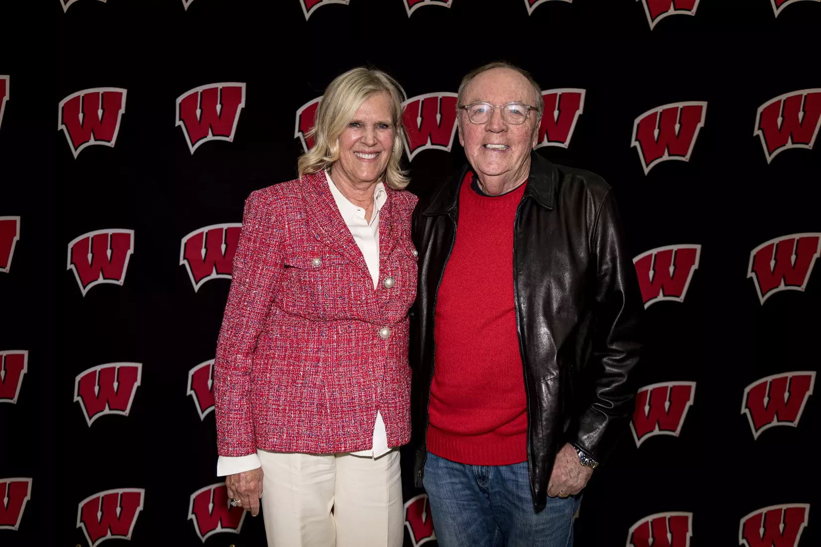Sue and James Patterson attending the Class of 2026 Student-Athlete Graduation Ceremony