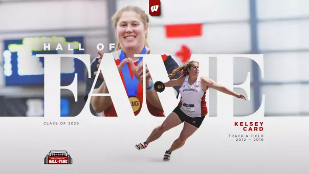 UW Hall of Fame Class of 2026 - Kelsey Card