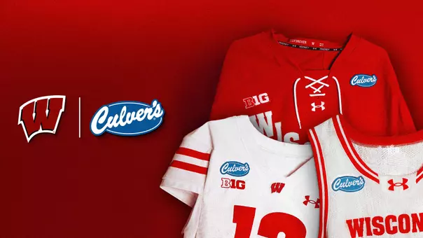 Wisconsin Athletics & Culver's Jersey Patch Announcement