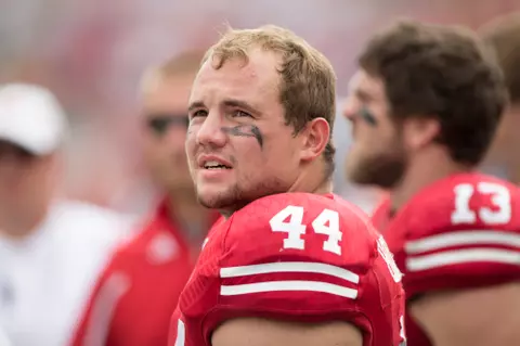 Chris Borland on the sideline