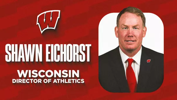 Wisconsin Athletics - Director of Athletics, Shawn Eichorst Announcement Graphic