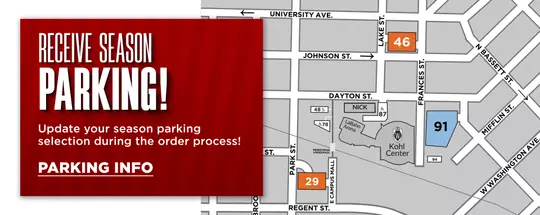 2026-27 Season Parking- Wisconsin Women's Hockey