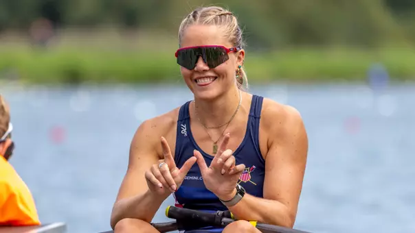 Lauren O'Connor at the 2026 World Championships