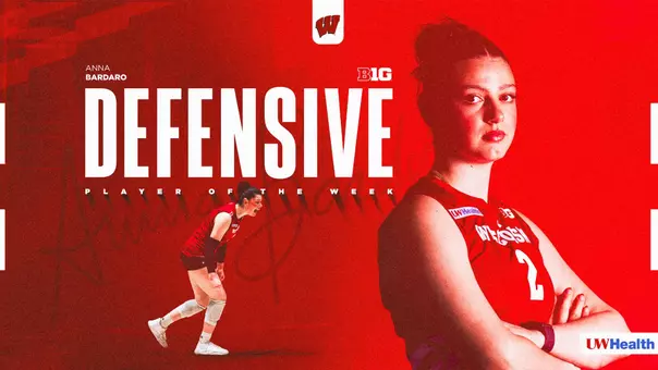 Bardaro Big Ten Defensive Player of the Week Sept. 7