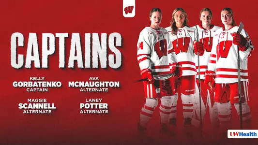 Wisconsin women's hockey 2026-27 captains