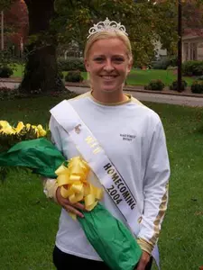 In addition to being named ACC Player of the Week today for the fourth time this season, Kelly Dostal was named the 2004 Wake Forest Homecoming Queen on Saturday.