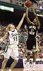 Junior Cotelia Bond-Young scored a game-high 23 points to lead the Deacs to their second victory of the season.