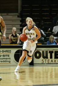 Junior Liz Strunk led the Deacons with 20 points and added nine rebounds in a winning effort over Stetson.