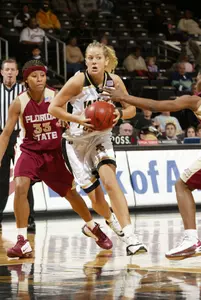 Junior Liz Strunk put up the game-high 22 points, leading Wake Forest to a 70-47 victory over the Pirates