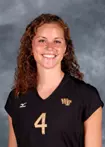 Morgan Havig led the Deacs with seven blocks in the season opener against South Carolina