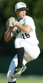 Senior right-handed pitcher Brian Bach