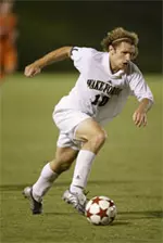 Senior All-American Justin Moose is tied for second on the squad with 12 points (three goals and six assists).