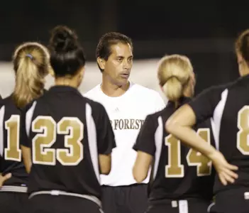 Deacon coach Tony da Luz recorded his 100th career win at Wake Forest.
