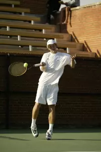 Mariusz Adamski and doubles partner Cory Parr fell ITA Mideast Regional doubles semifinals on Sunday.