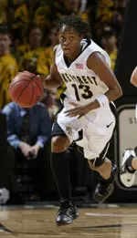 Senior Cotelia Bond-Young led the Deacons with 24 points in the win over Mercer.