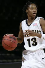 Cotelia Bond-Young scored the team-high 12 points and took over sole possession of the Wake Forest career record for 3-pointers.