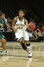Senior Erin Ferrell had 20 rebounds and 18 points leading the Deacs to their second WNIT victory.