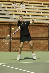 Alex Hirsch earned the Deacs only singles victory against Clemson.