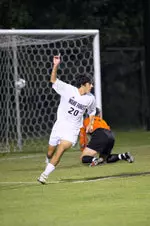 Junior midfielder Steven Curfman