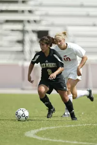 The Wake Forest women's soccer team will take on No. 5 Santa Clara Friday night at 7:30 at Spry Stadium.