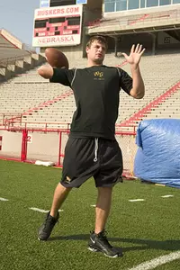 Sophomore quarterback Benjamin Mauk got a look at Nebraska's Memorial Stadium on Saturday morning.