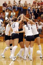 The Wake Forest Volleyball team will host the Black and Gold Challenge this weekend.