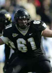 Arby Jones was one of several Deacons to visit with the media on Tuesday.