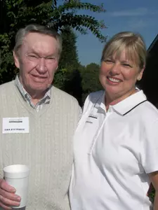 Jesse Haddock and Debbie Kern.