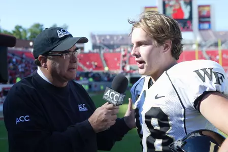 Wake Forest's Sam Swank is a semifinalist for the Ray Guy Award and the Lou Groza Award, given to the nation's best punter and placekicker, respectively.