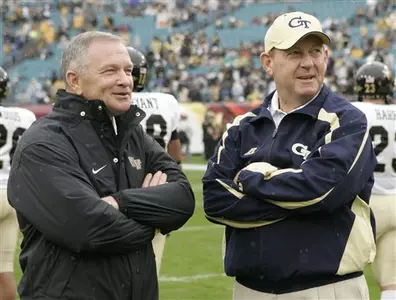 Wake Forest's Jim Grobe has been chosen as the National Coach of the Year by The Sporting News and CBS Sportsline.