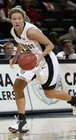 Deirdre Naughton was selected to the ACC-All Freshman Team