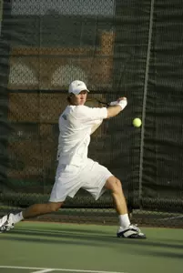 Sophomore Mariusz Adamski is 5-0 in singles this spring.
