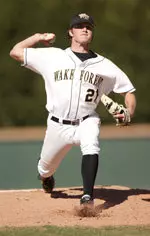Redshirt senior Justin Keadle struck out seven over 5.0 innings Sunday.