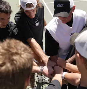 The men's and women's tennis teams will learn of its NCAA fate tonight at 8:30 p.m.