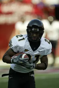 Kenneth Moore had more than 100 yards and one touchdown reception in Wake Forest's first scrimmage.