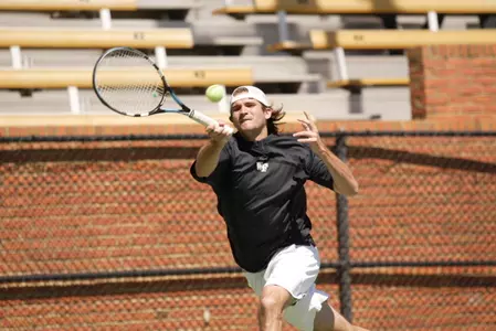 Charles Sartor won three of his four singles matches to lead Wake Forest.