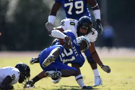 Patrick Ghee and the Demon Deacons host Duke this Saturday at noon.