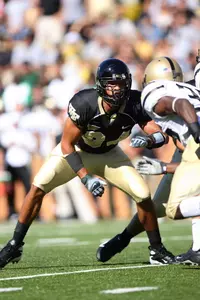 Senior tight end Zac Selmon