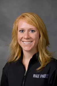 Senior Caitlin Chrisman was second on the team at the 2006 ACC Championships.