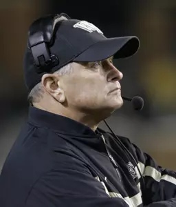 Wake Forest coach Jim Grobe watches during the second half against Florida State. (AP Photo/Gerry Broome)